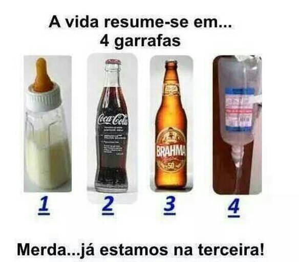 Imagem engraçada Resumo da Vida no iPiadas