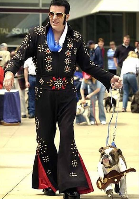 Imagem engraçada Elvis e seu Companheiro no iPiadas