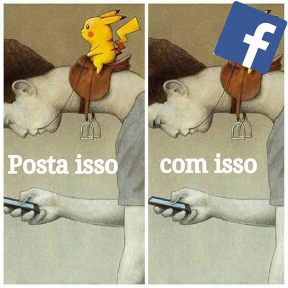 Imagem engraçada As Pessoas no Facebook