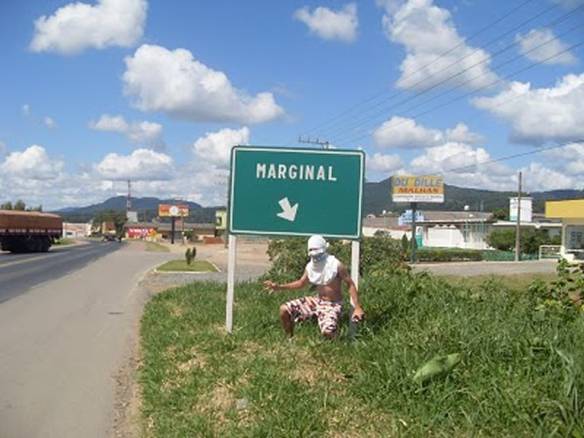 Imagem engraçada Marginal Encontrado no iPiadas