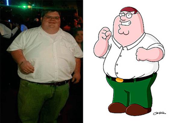 Imagem engraçada Peter Griffin Real no iPiadas