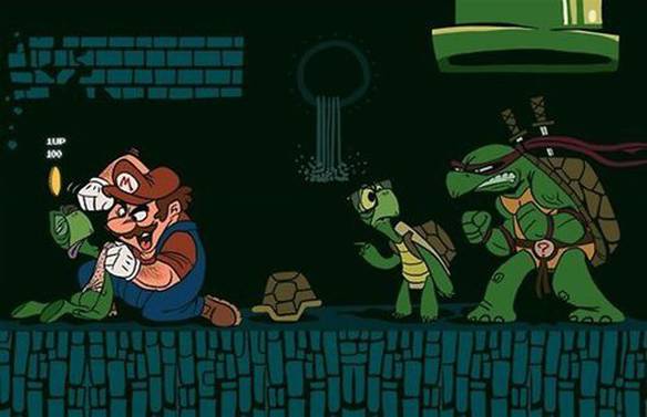 Imagem engraçada Mario Encrencado no iPiadas