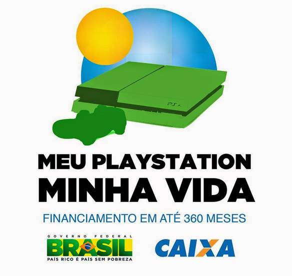 Imagem engraçada Meu PlayStation Minha Vida no iPiadas