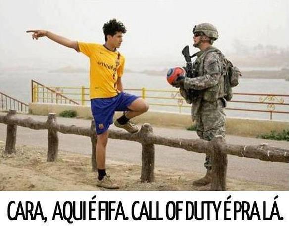 Imagem engraçada Errando o Jogo no iPiadas