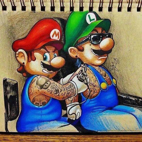 Mario e Luigi Rebedes