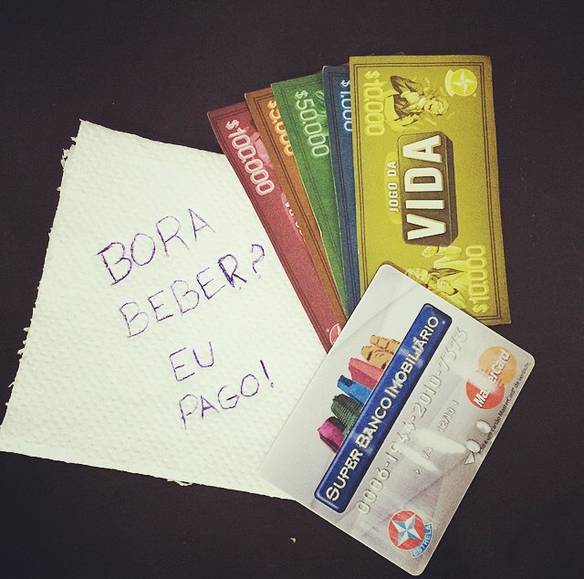 Imagem engraçada Hoje É Por Minha Conta no iPiadas
