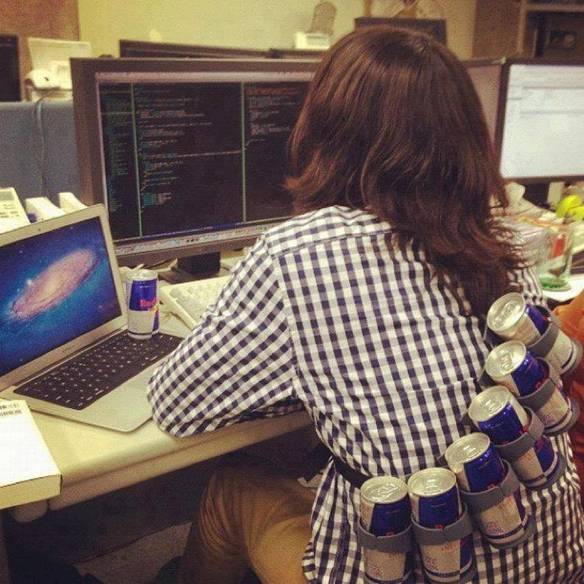 Imagem engraçada Trabalhando Segunda-feira
