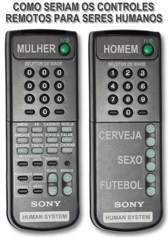 Imagem engraçada Controle dos Gêneros no iPiadas