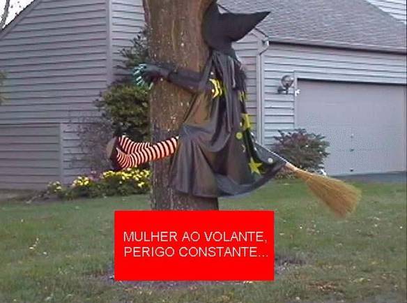 Imagem engraçada Mulher no Volante... no iPiadas