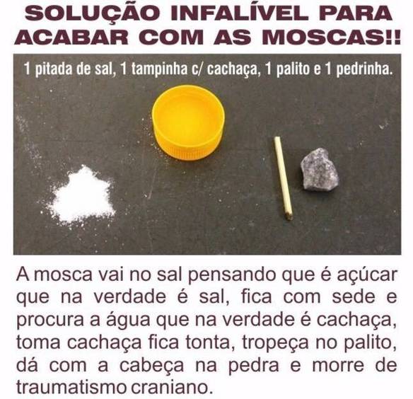 Imagem engraçada Solução Infalível no iPiadas