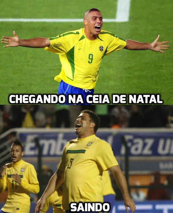 Imagem engraçada Na Ceia de Natal