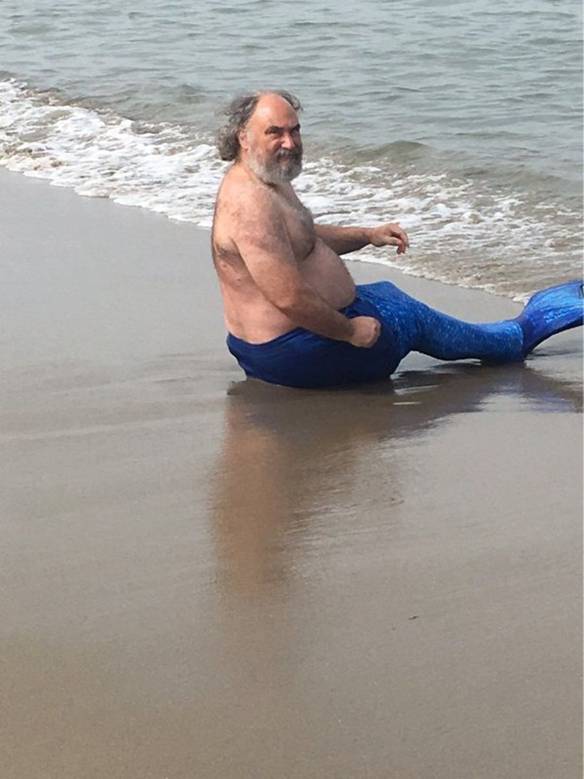 Imagem engraçada Encontraram a Pequena Sereia