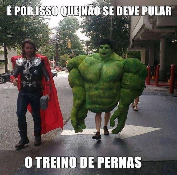 Imagem engraçada Não Se Esqueça das Pernas