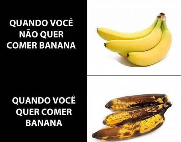 Imagem engraçada Banana É Assim no iPiadas