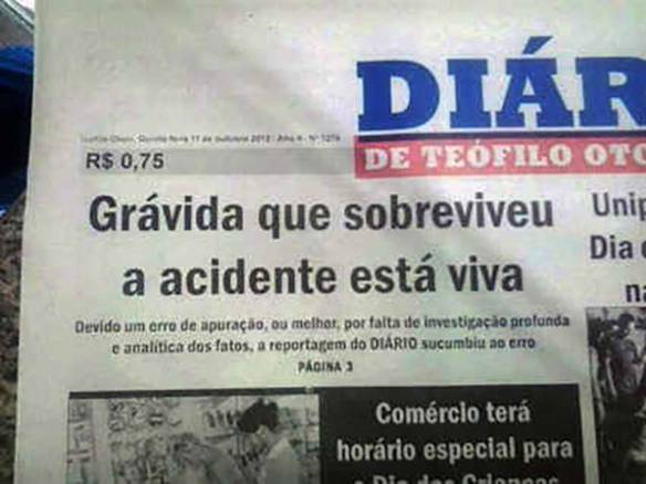 Imagem engraçada Sobreviveu e Está Viva