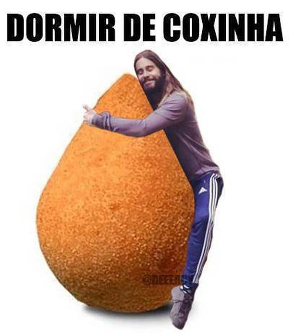 Imagem engraçada Dormir de Coxinha