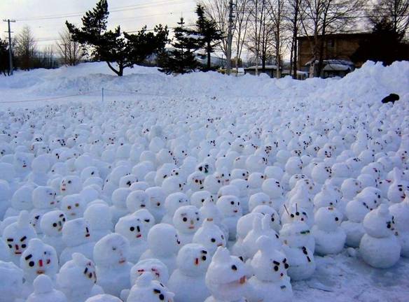 Imagem engraçada 1001 Bonecos de Neve