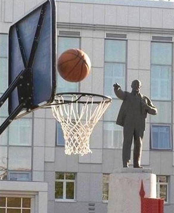 Imagem engraçada Lenin, de Três no iPiadas