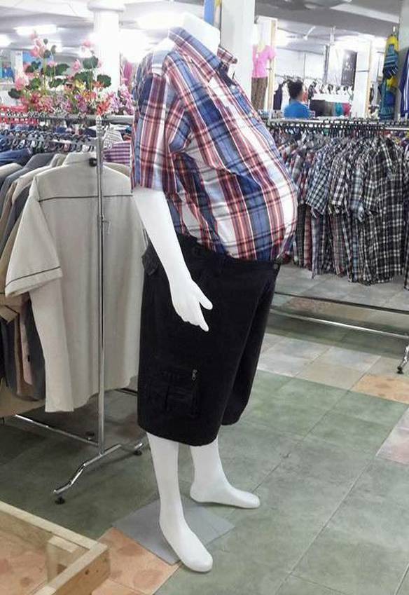 Imagem engraçada Finalmente Posso Dizer Que Tenho Corpo de Manequim