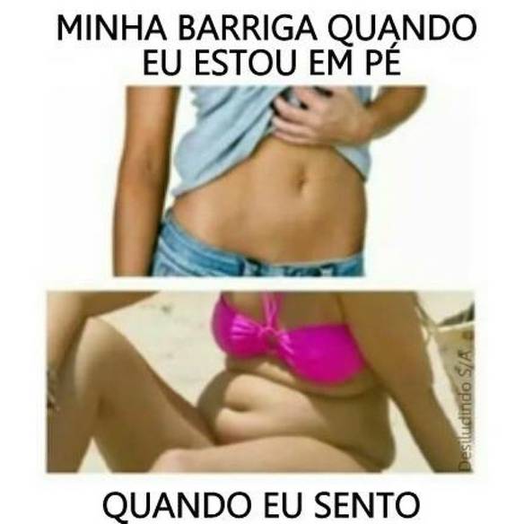 Imagem engraçada Em Pé vs. Sentada no iPiadas