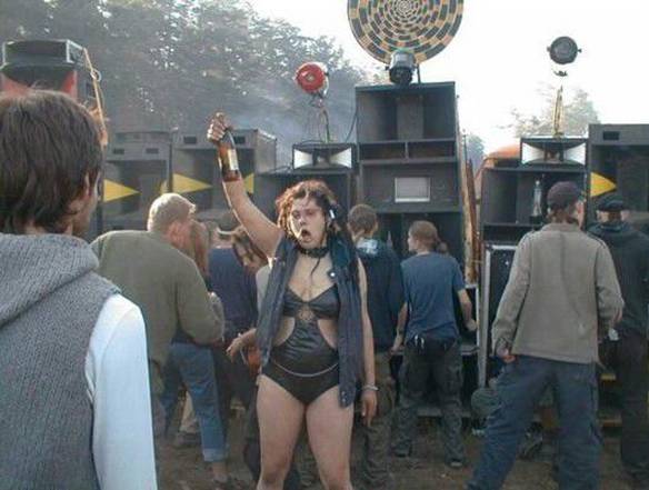 Imagem engraçada Rockeira no iPiadas
