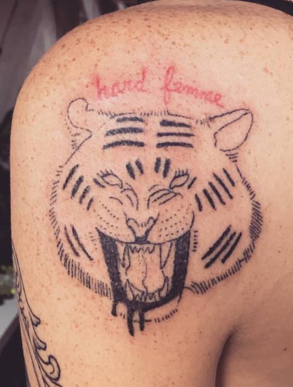 Imagem engraçada Meu Tigre Feroz
