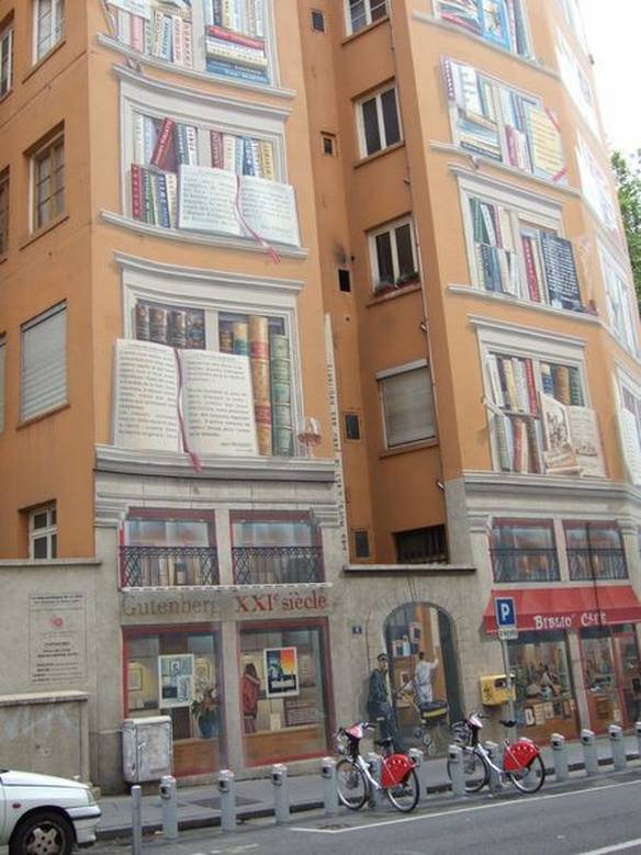 Imagem engraçada Estante de Livros no iPiadas