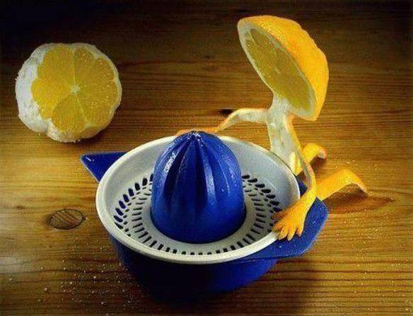Imagem engraçada Suicídio da Laranja no iPiadas