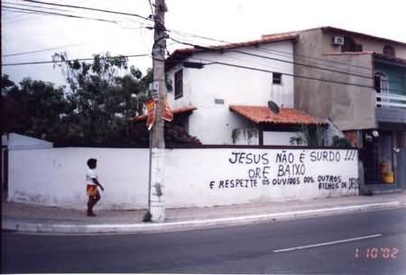 Jesus não é surdo