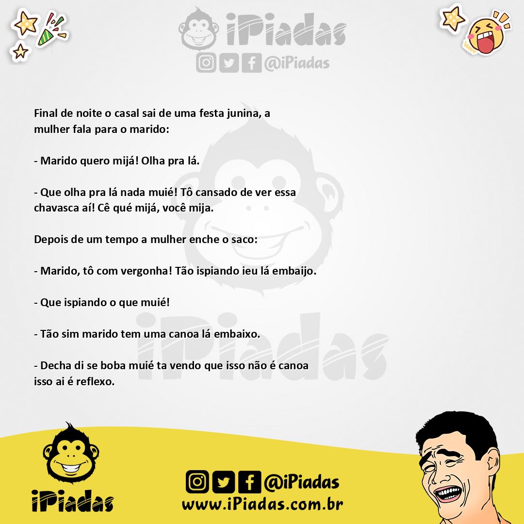 Ilustração da piada A Mijada no iPiadas
