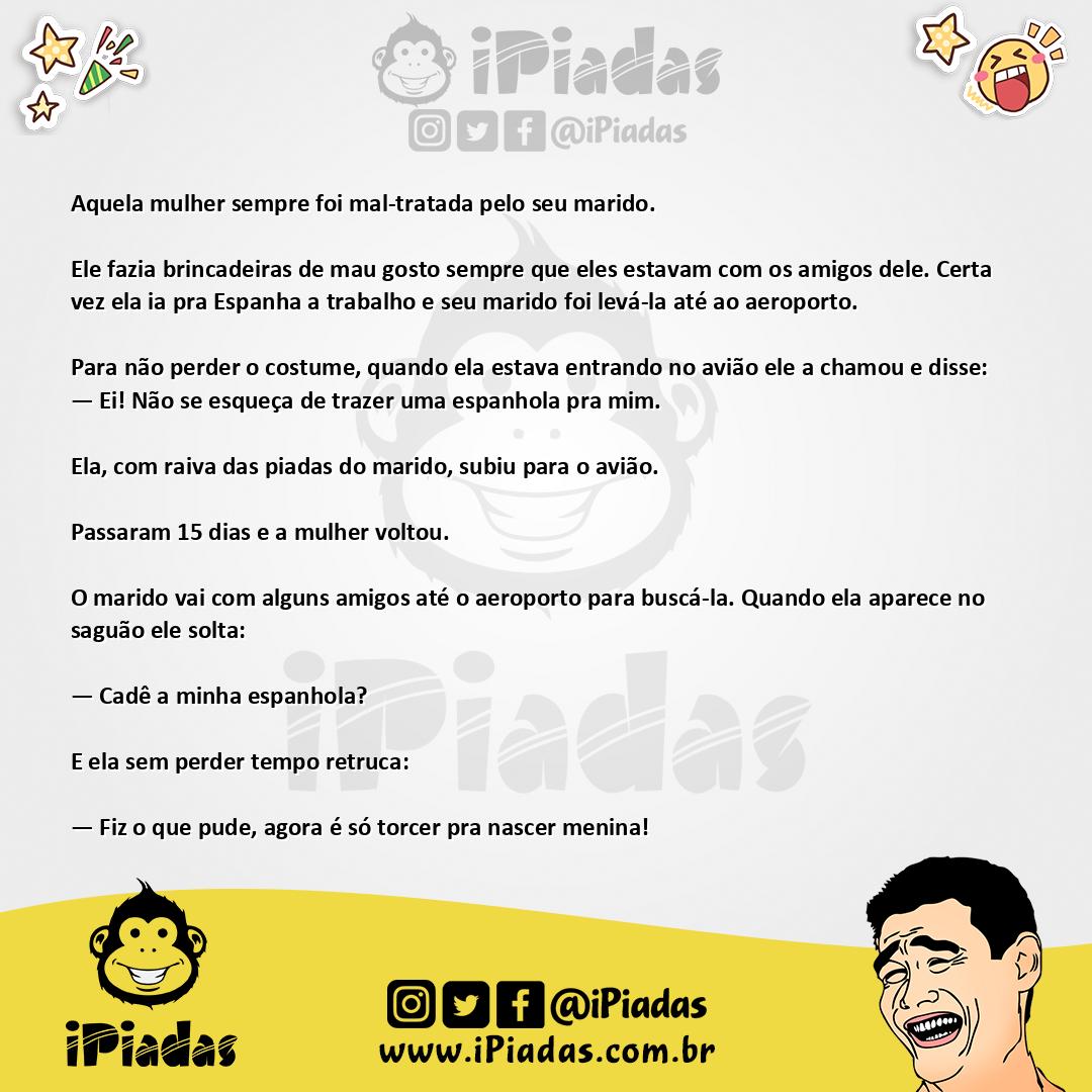 Ilustração da piada A Vingança no iPiadas