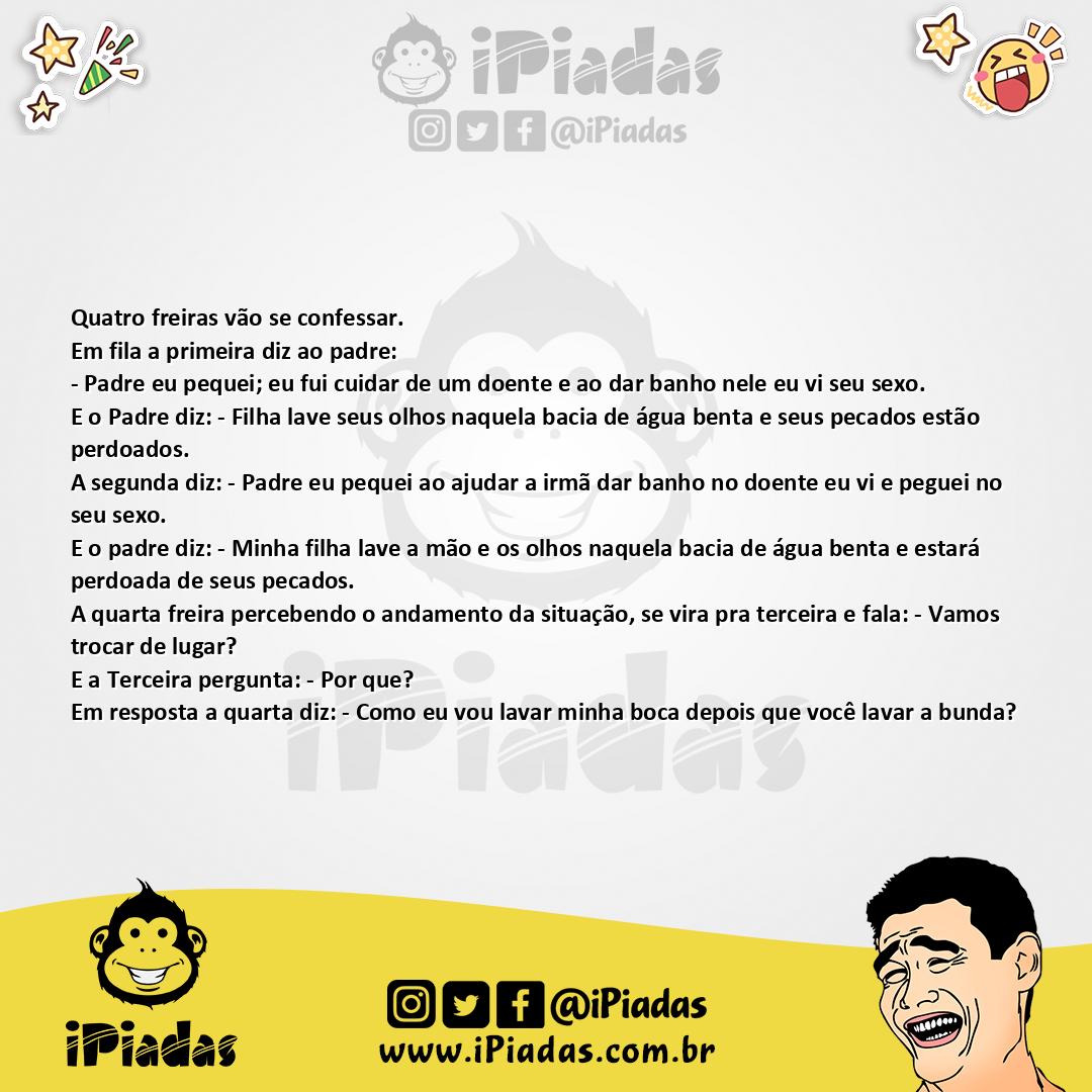 Ilustração da piada As Freiras 2 no iPiadas