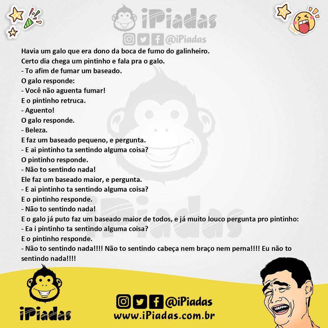 Ilustração da piada Baseado no iPiadas