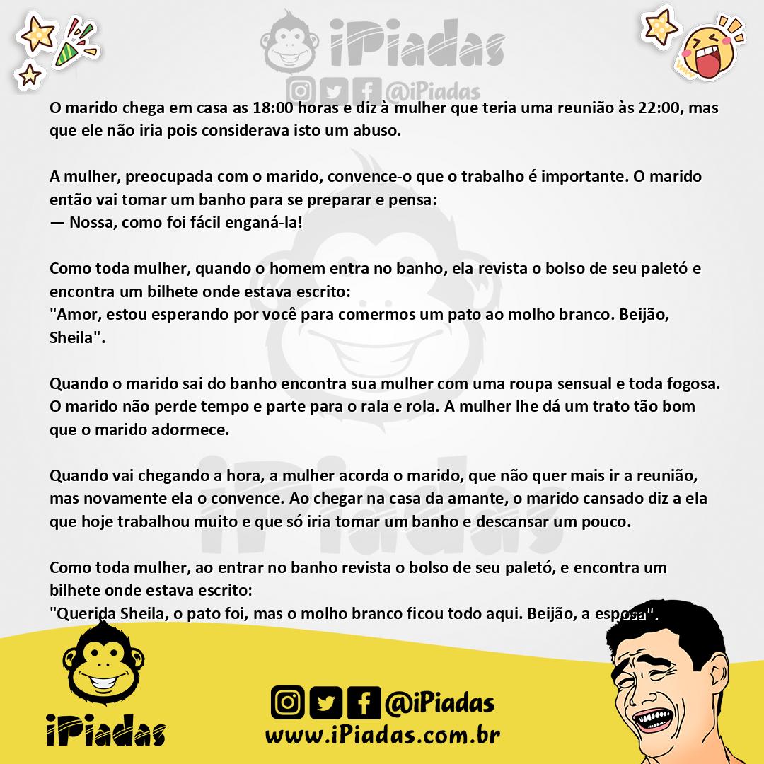 Ilustração da piada Coisa de Mulher no iPiadas