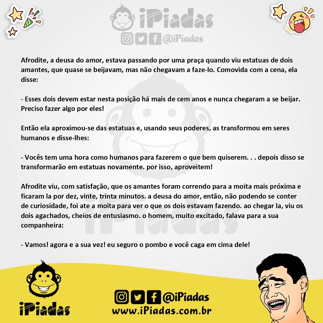 Ilustração da piada Desejo reprimido no iPiadas