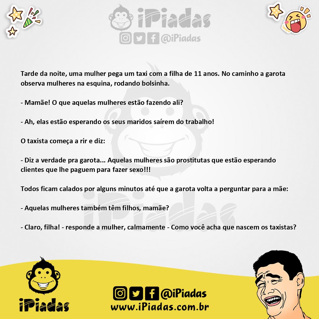 Ilustração da piada Dizendo a Verdade no iPiadas