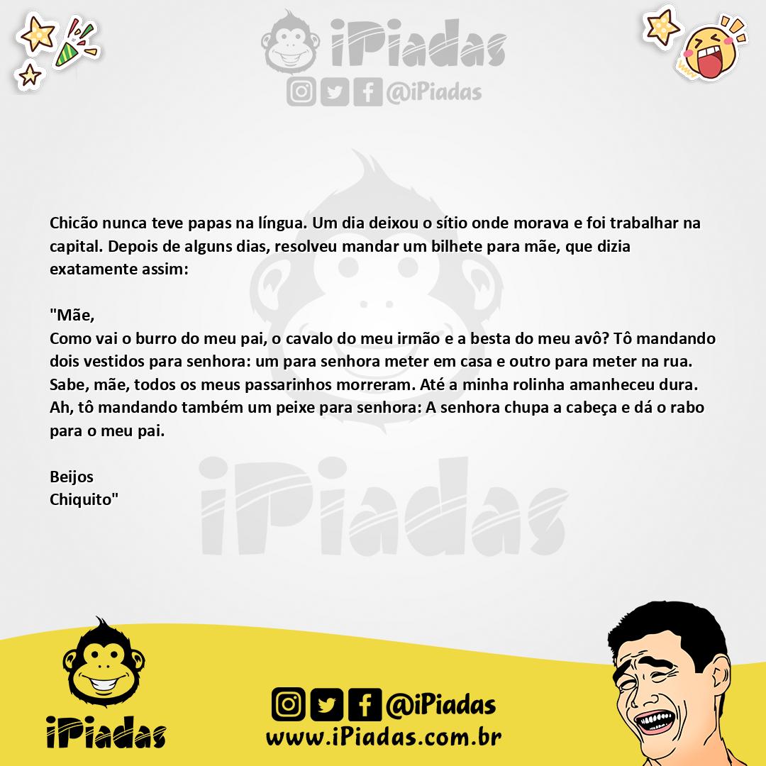 Ilustração da piada Na Capital no iPiadas