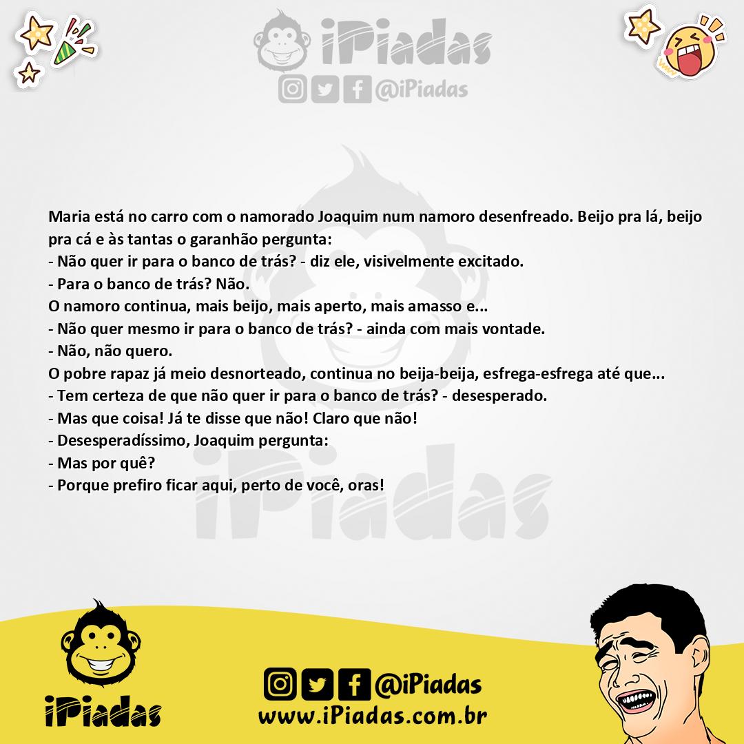 Ilustração da piada Namoro Portuga no iPiadas