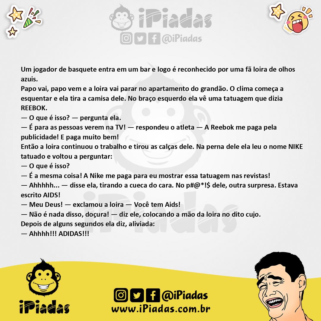 Ilustração da piada O Garoto Propaganda no iPiadas