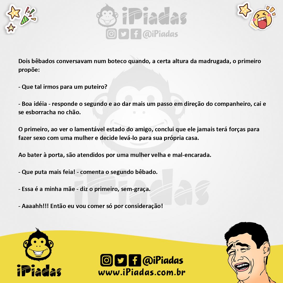Ilustração da piada Que Zona! no iPiadas