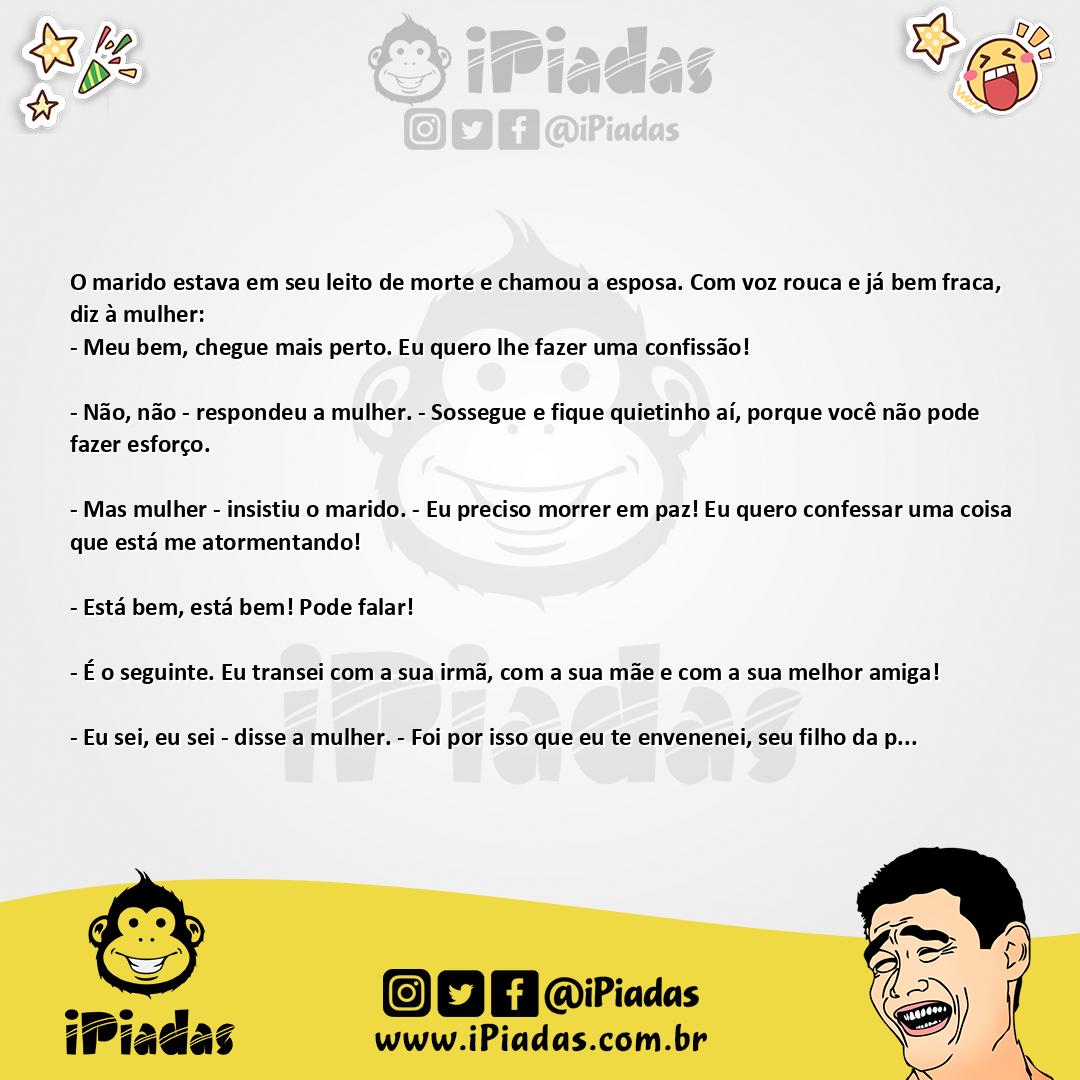 Ilustração da piada Traído pelo Parceiro no iPiadas