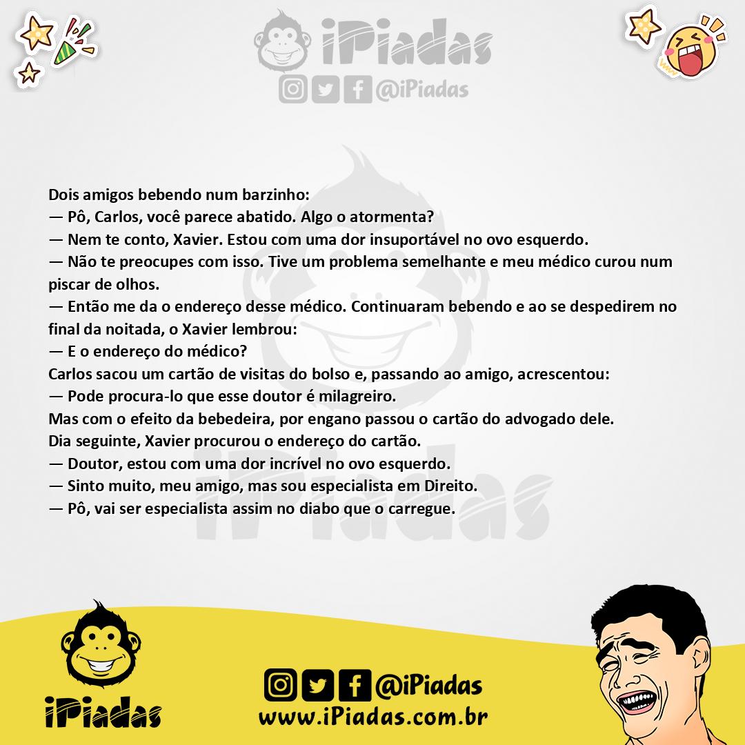 Ilustração da piada Especialista no iPiadas