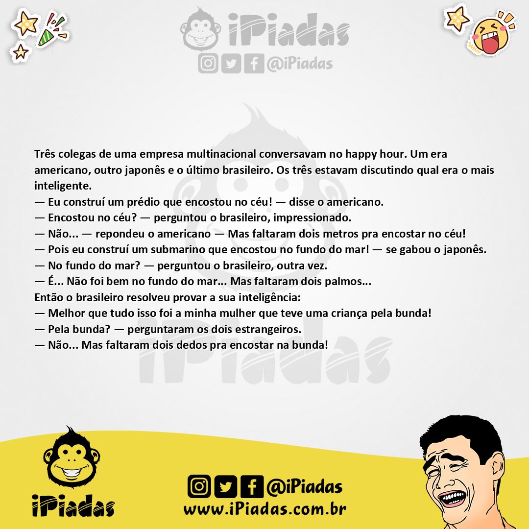 Ilustração da piada Muito Perto no iPiadas