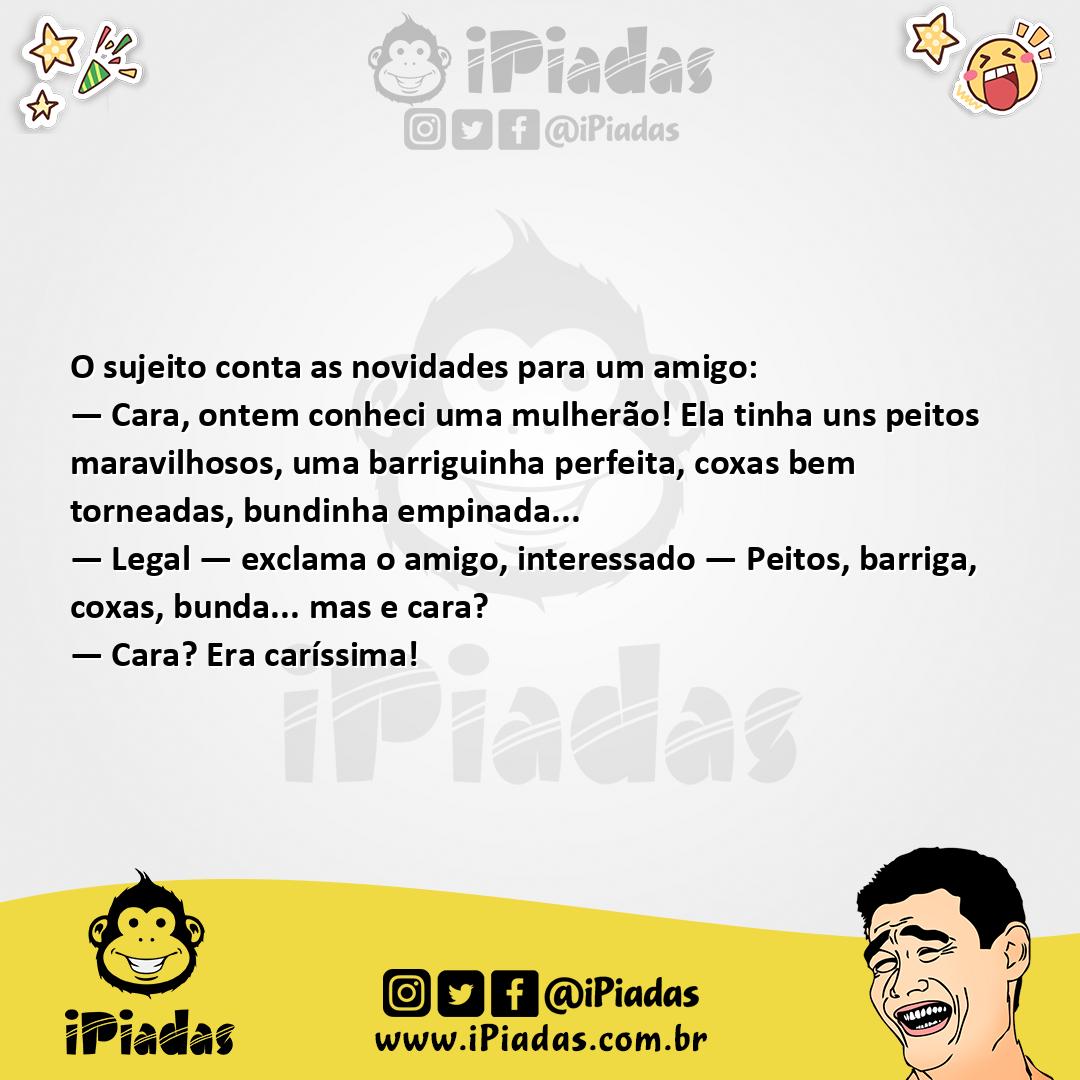 Ilustração da piada Mulher Maravilhosa no iPiadas