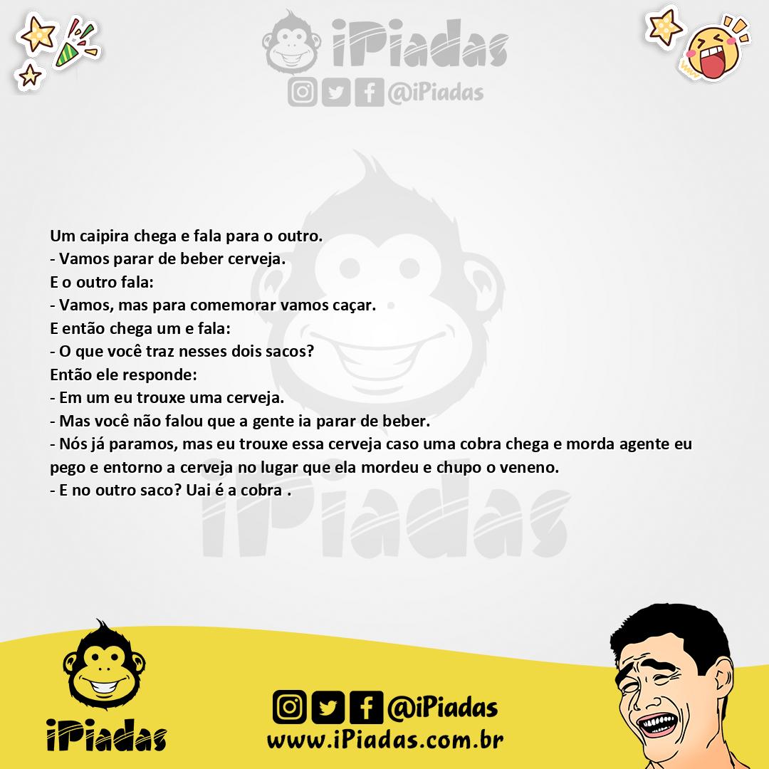 Ilustração da piada Os Dois Amigos no iPiadas