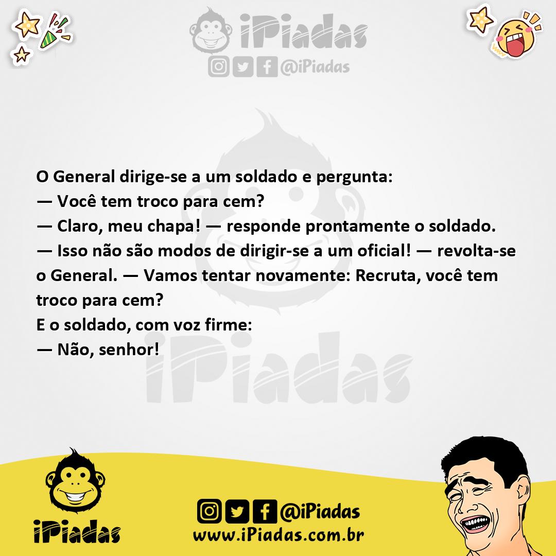 Ilustração da piada Respondendo à Altura no iPiadas