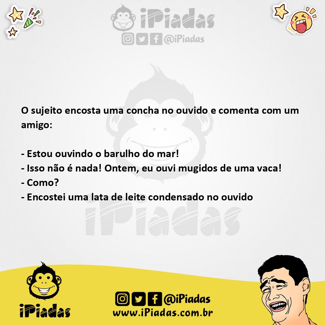 Ilustração da piada Tolerancia zero no iPiadas