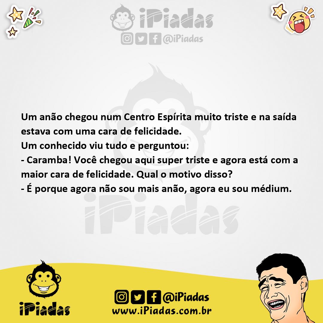 Anão no Centro Espírita