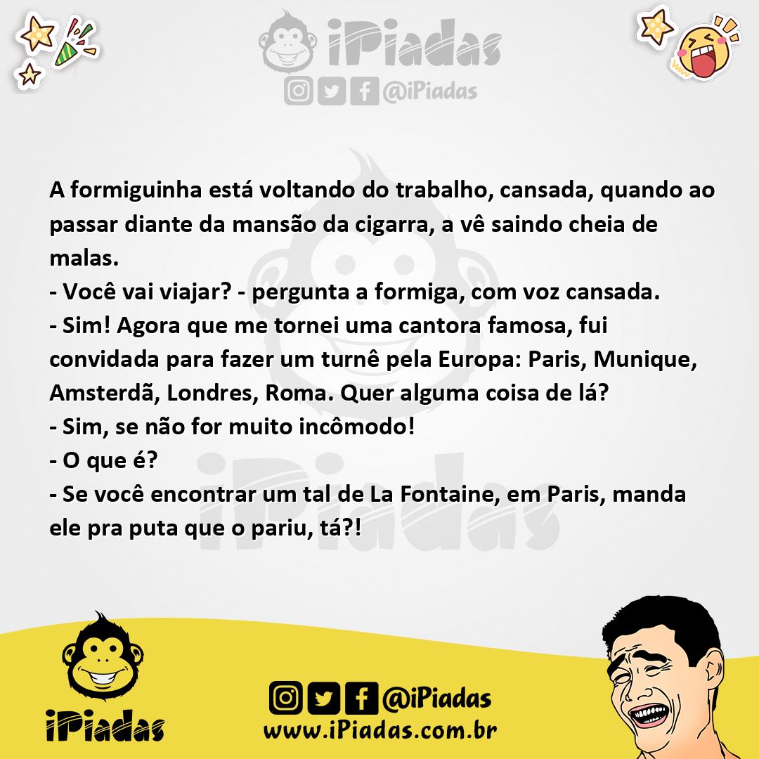 A Formiga e a Cigarra A Formiga e a Cigarra