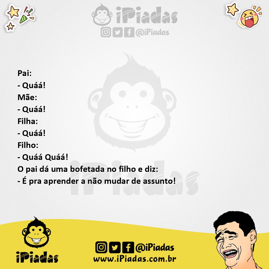 Ilustração da piada Durante o Jantar dos Patos no iPiadas